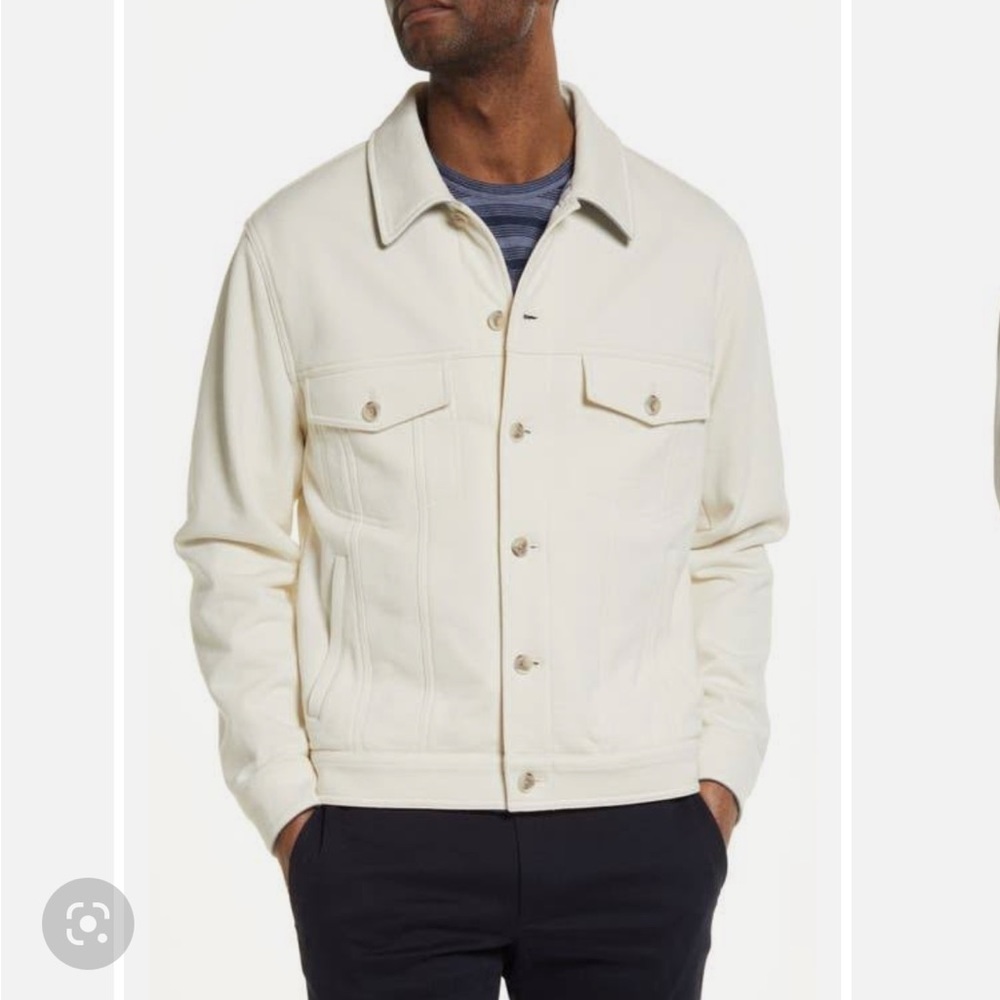 NWT Vince White Trucker Jacket